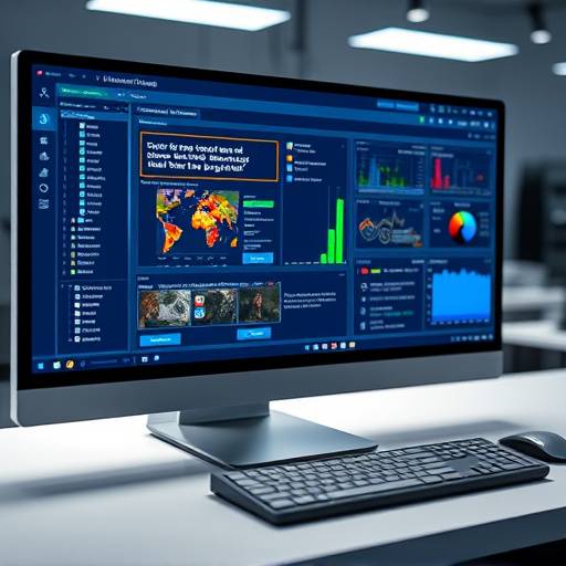 Product demo video still, showcasing a software application interface with animated callouts.